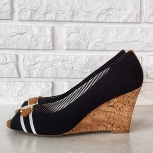 Tommy Hilfiger Cork Wedges, Worn Once!
